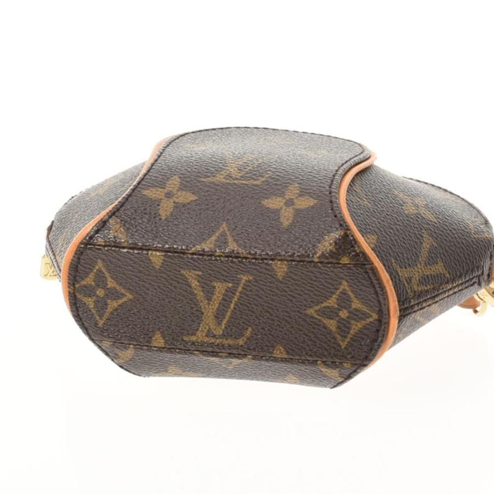Louis Vuitton Monogram Mini Ellipse Brown Canvas Pouch - Picture 3 of 5
